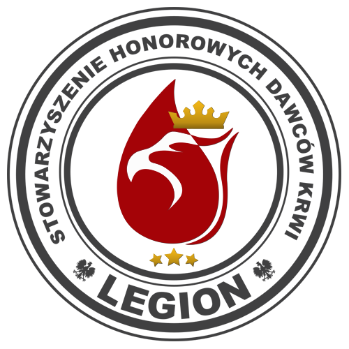  stowarzyszenie honorowych dawcow krwi legion fundacja legionhdk oddaj krew gwiazdy